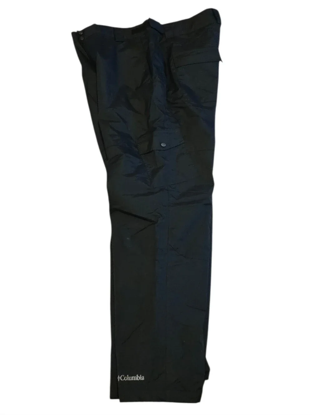 Columbia Black Lined Snow/Ski Pants Black Size XL